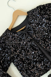 Black sequins set